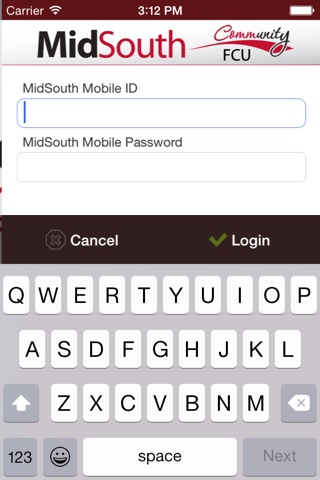 MidSouth Community FCU Mobile screenshot 2