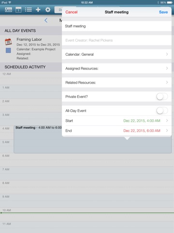 OnSite Calendar Pro screenshot 3