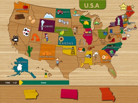 USA Map - Easy Learn screenshot 4