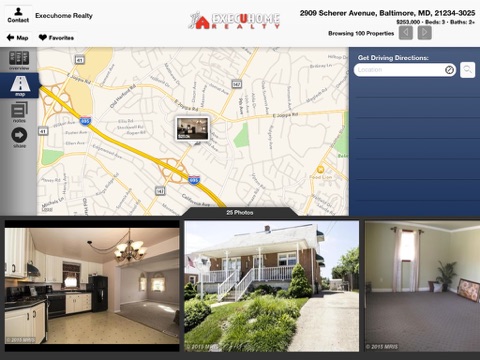 ExecuHome Realty - Mobile Real Estate Search for iPad screenshot 4