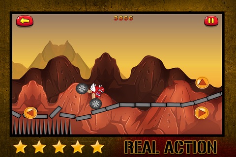 Action Monster Devil Ride - Crazy Offroad Hill Speedy Bike Racing Free screenshot 2