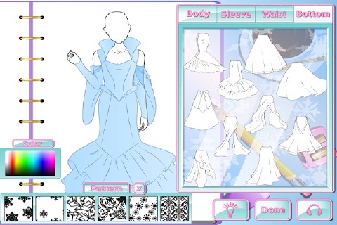 Fashion Studio Ice Queen Outfit screenshot 4