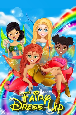 Fairy Dress Up Games for Girls with Dolls & Christmas Princess screenshot 2