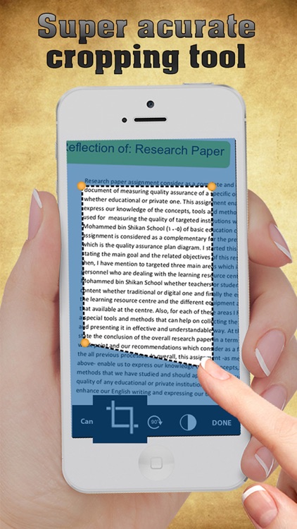 Quick Scan: Quickly scan Docs  receipts into Readable JPG & Share