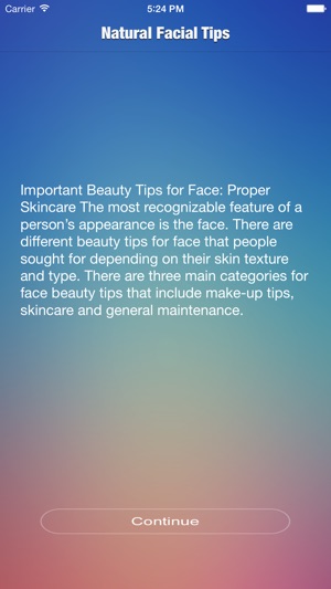 Natural Facial Tips(圖2)-速報App