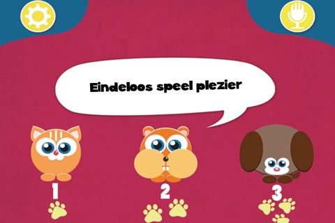 Play with Cute Baby Pets Pets Game for a whippersnapper and preschoolers screenshot 2
