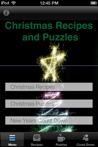 Christmas Recipes:New Years Count Down and Puzzles screenshot 3