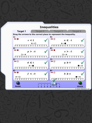Maths Workout - Inequalities screenshot 2