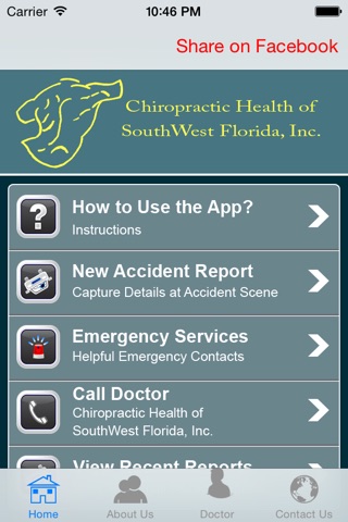 Accident App by Chiropractic Health of Southwest Florida screenshot 2
