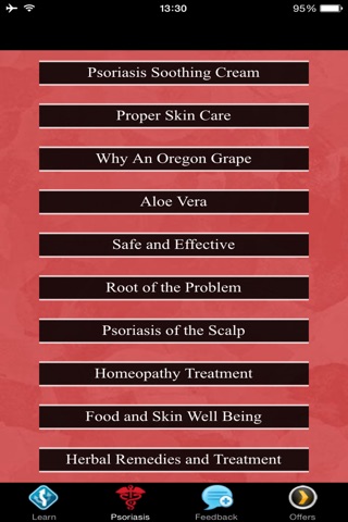 Natural Treatments For Psoriasis - Food and Skin screenshot 2