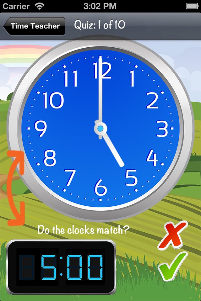 Time Teacher - Learn How To Tell Time screenshot 2