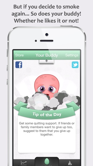 Quitting Buddy - The Stop Smoking App with a Difference(圖3)-速報App