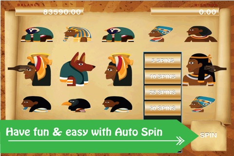 Adventure to Egyptian’s Way - Pharaoh Slots Machine for Free screenshot 3