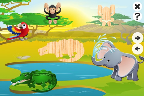 Animated Animal Puzzle For Babies and Small Children! screenshot 4