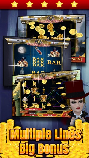 `` Throne of Egypt Treasures Slots `` - Spin the Pharaoh Whe(圖4)-速報App