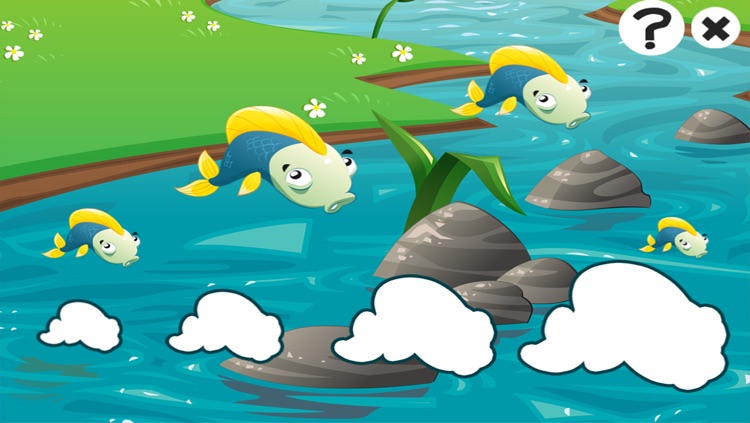 A Fishing Game for Children: Learn with Fish puzzles, games and riddles