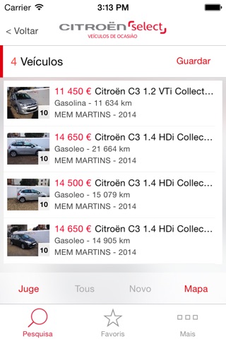Ocasiões Citroën Select Portugal screenshot 3