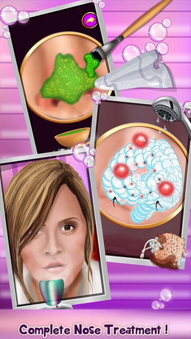 How to cancel & delete Celebrity Nose Spa – It’s Facial Makeover Game for Hollywood Famous Star Girls from iphone & ipad 1