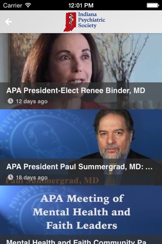 Indiana Psychiatric Society screenshot 3