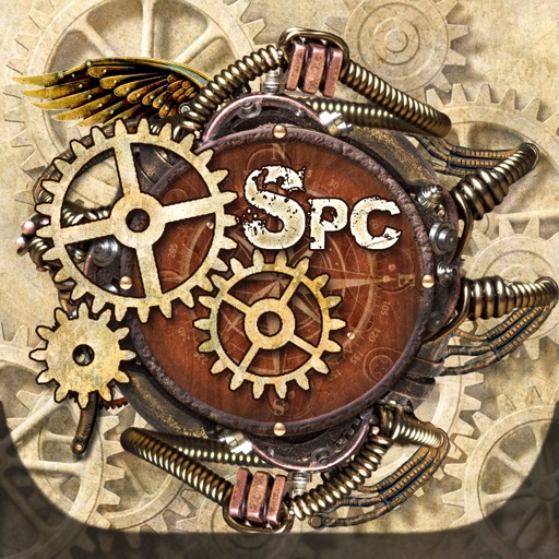 Steampunk Compass For iPhone, iPod and iPad icon