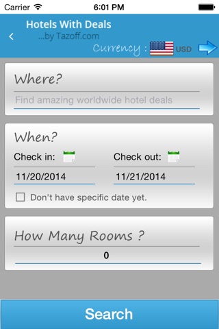 Hotels with Deals - Tazoff.com screenshot 2