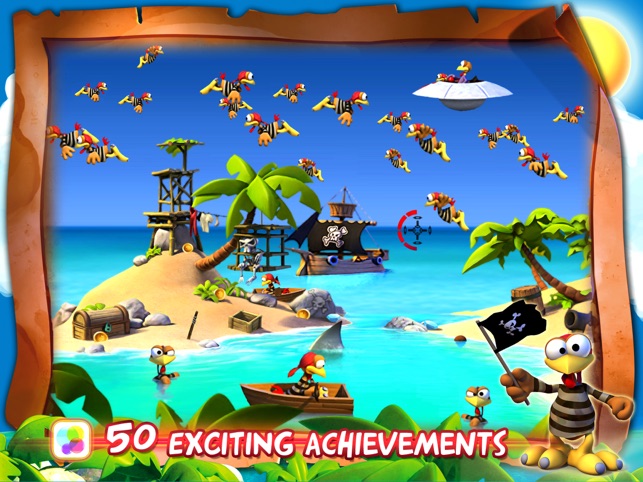 ‎Crazy Chicken Pirates - Moorhuhn series Screenshot