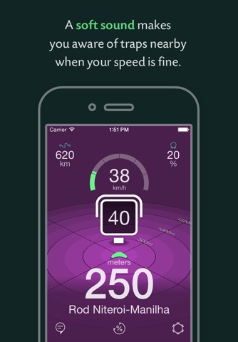 CruzeBy - Speed Cameras & Speedometer screenshot 2