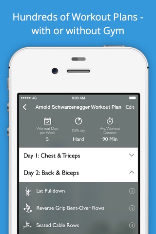 XFitness: Workout Tracker & Plans screenshot 2