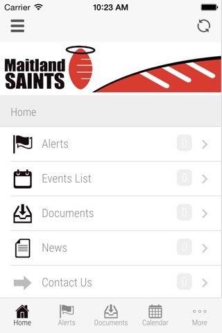 Maitland Saints Australian Football Club - Sportsbag screenshot 2