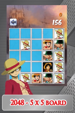 2048 Game One Piece Edition - All about best puzzle : Trivia game screenshot 2