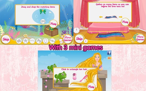 Princess stories dressup game screenshot 3