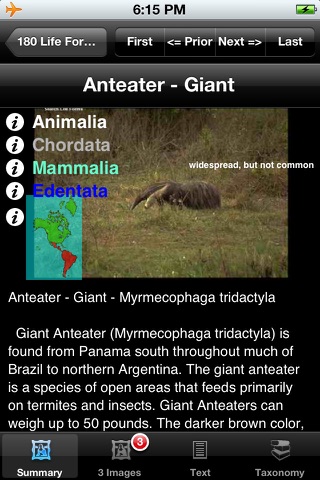 Mammals of North, Central & South America - A Mammal App screenshot 2