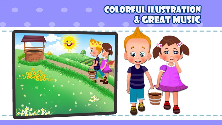 Jack and Jill - nursery rhyme animation song for kids