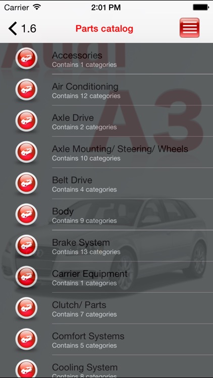 AutoParts Audi A3