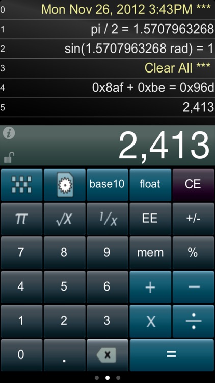Paper Calc for Coders screenshot-0