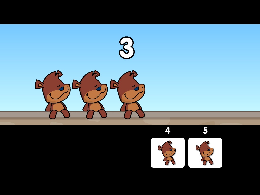 Five Brown Teddies screenshot 3