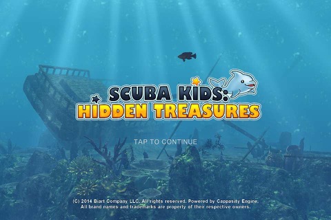 Scuba Kids: Hidden Treasures screenshot 2
