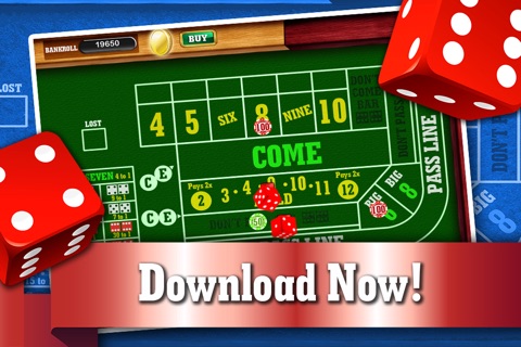 Atlantic City Craps Table PRO - Addicting Gambler's Casino Table Dice Game screenshot 4