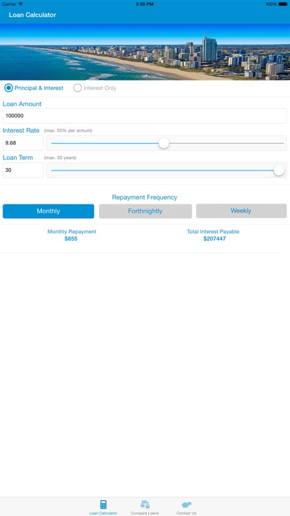 Aussie Home Loan Calculator