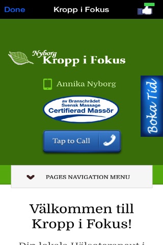 Kropp i Fokus screenshot 2