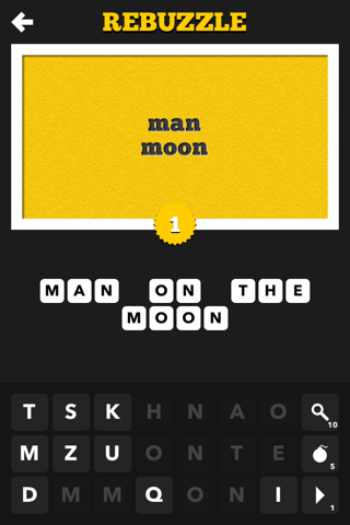 Rebuzzle - A Rebus Word Puzzle Game screenshot 2