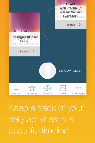Eckhart Tolle’s The Power of Now Meditation Deck screenshot 2