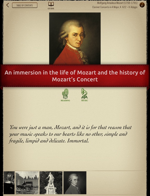 Play Mozart – Clarinet Concerto K622 (interactive sheet music for clarinet) screenshot-4