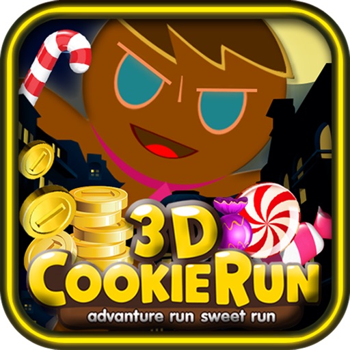 A Absolute Cookie Night run 3D - Adventure sweet in dark world