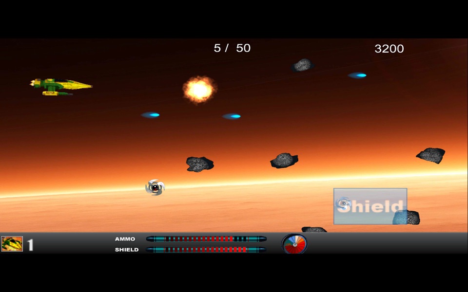 Asteroid Field - Space shooting action game screenshot 2