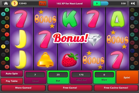 Santa Slots - Christmas Casino Game screenshot 3
