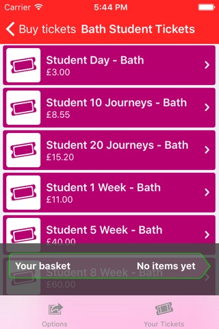 Wessex Bus M-Tickets screenshot 3