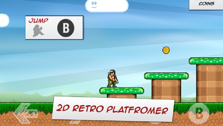 Commander Cool - 8-bit Retro Jump and Run