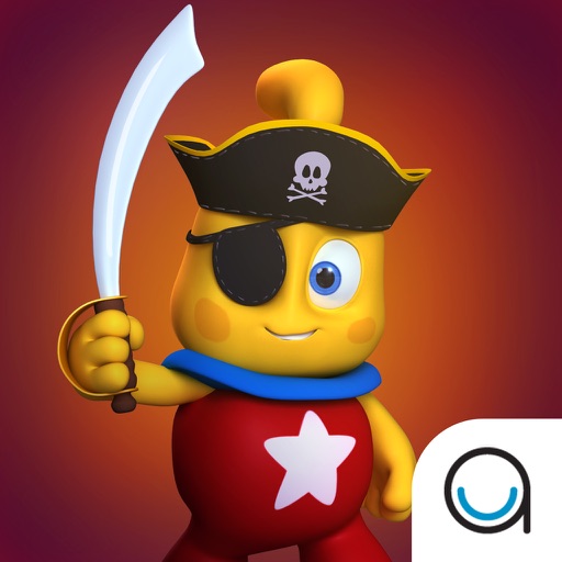 Pirate Wars : Recognizing Lowercase Letters Activity for Preschool & Kindergarten Kids! iOS App