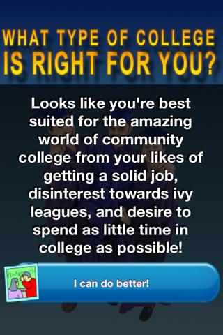 What College Is Right For You? screenshot 4